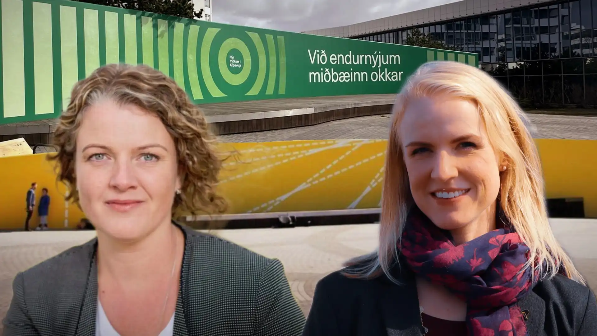 Brugðið yfir skemmdarverki í Hamraborginni - „Mjög óviðeigandi framkvæmd og sér í lagi núna korter í kosningar!“ - DV