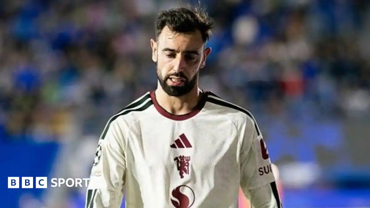 Bruno Fernandes rounds on Michael Carrick after Man Utd lose to Como in Champions League