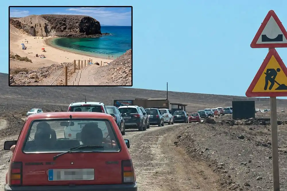 Calls to limit tourist cars accessing Lanzarote’s Papagayo beaches