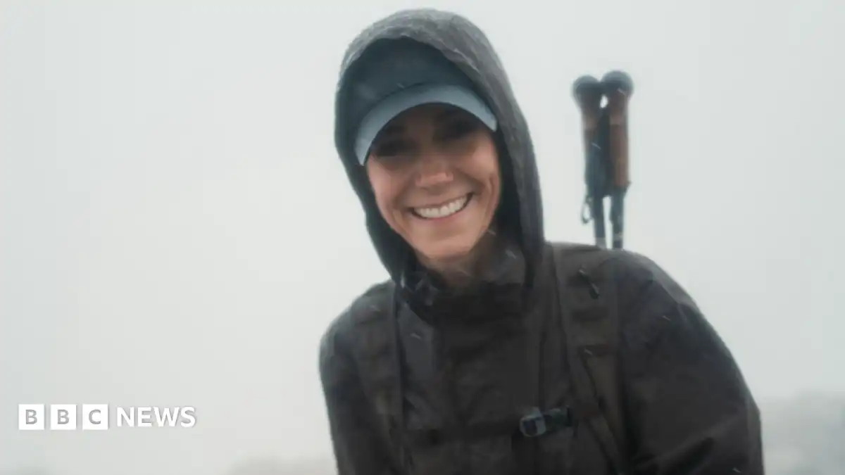 Catherine completes Three Peaks Challenge to 'explore life beyond' cancer diagnosis