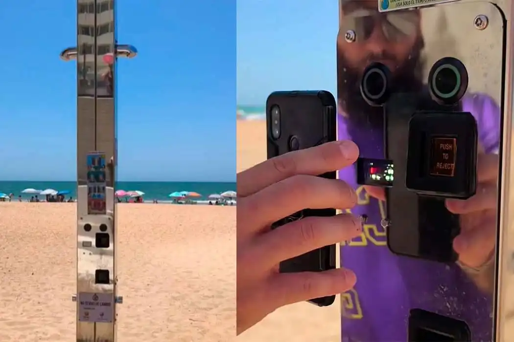 Controversial new “smart showers” could soon replace free showers on beaches