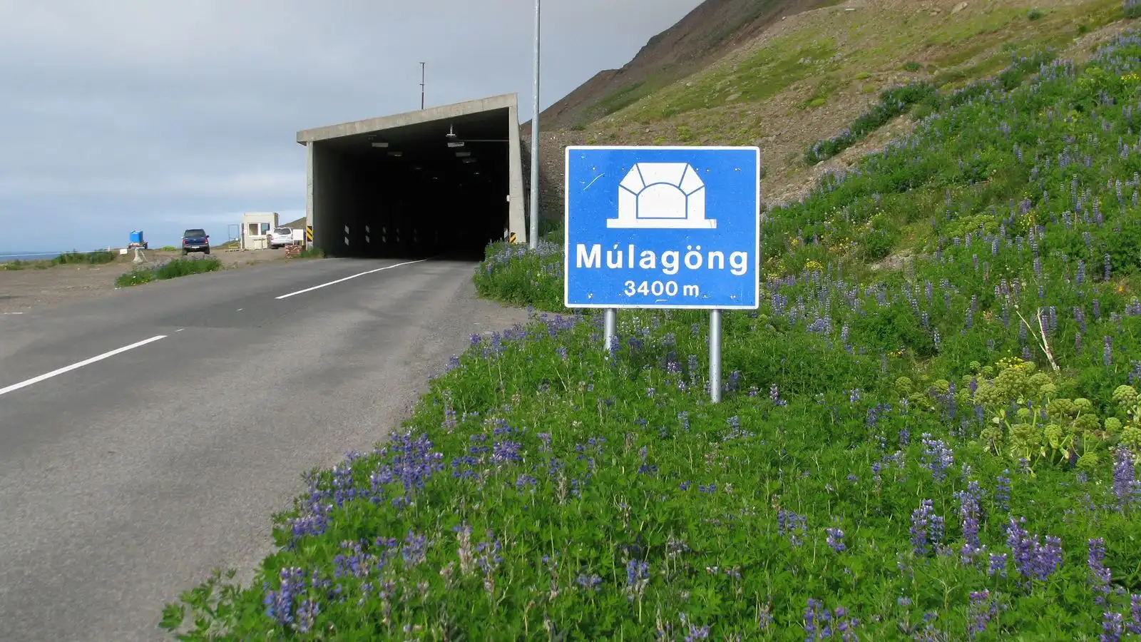 Dæmdir fyrir að sprengja heimagerða sprengju í Múlagöngum - Vísir
