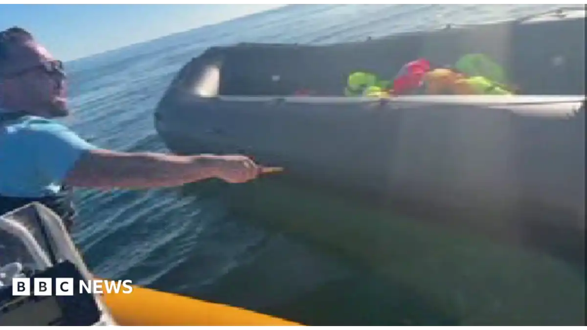Daniel Thomas arrested after dinghy slashed in Channel
