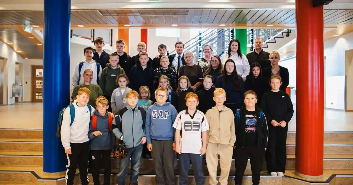 „Dásamlegt að heyra í nemendum aftur í húsinu“