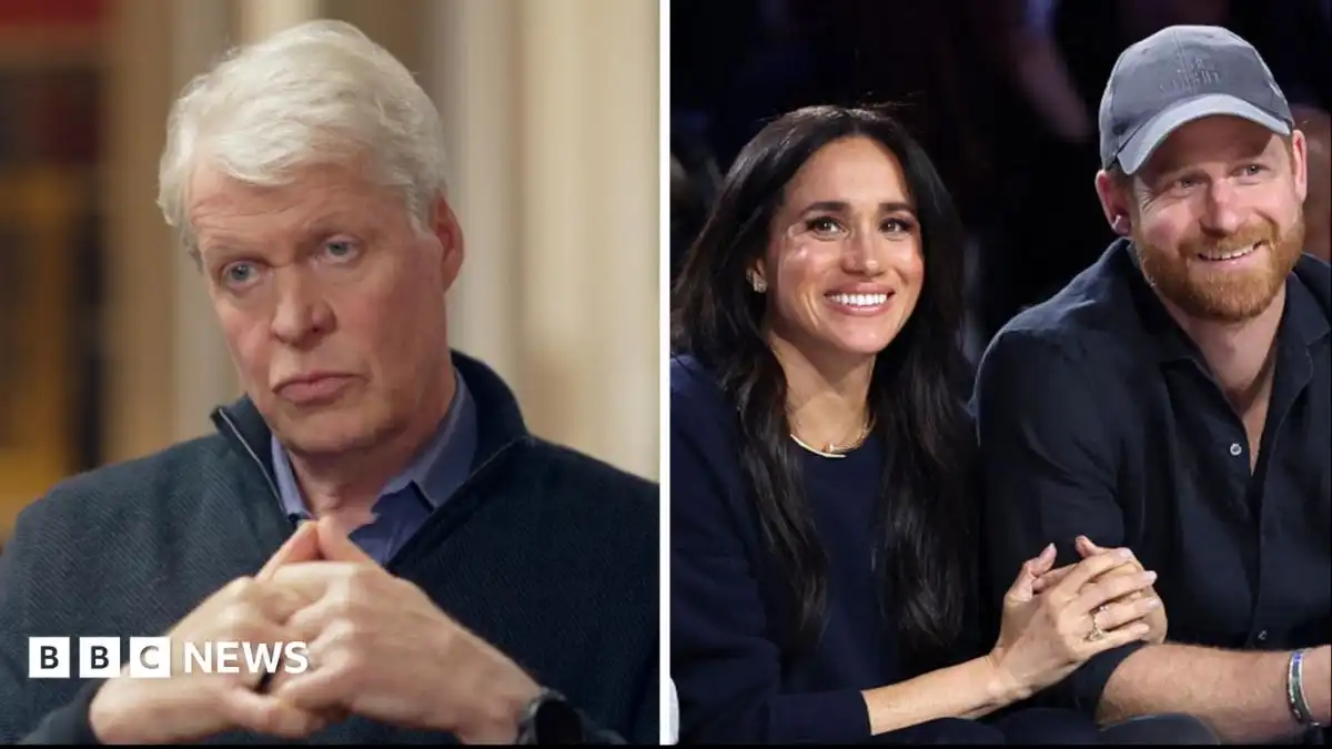 Diana’s brother says Harry and Meghan face 'cancerous' press