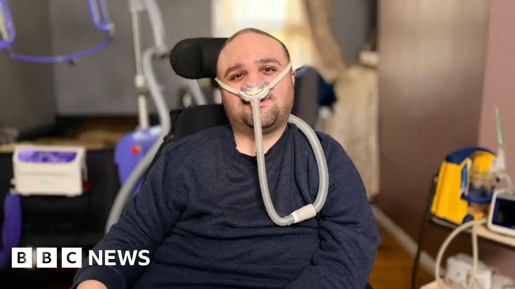 Disabled man 'rotting' on a hospital ward - despite being told he is fit to go home