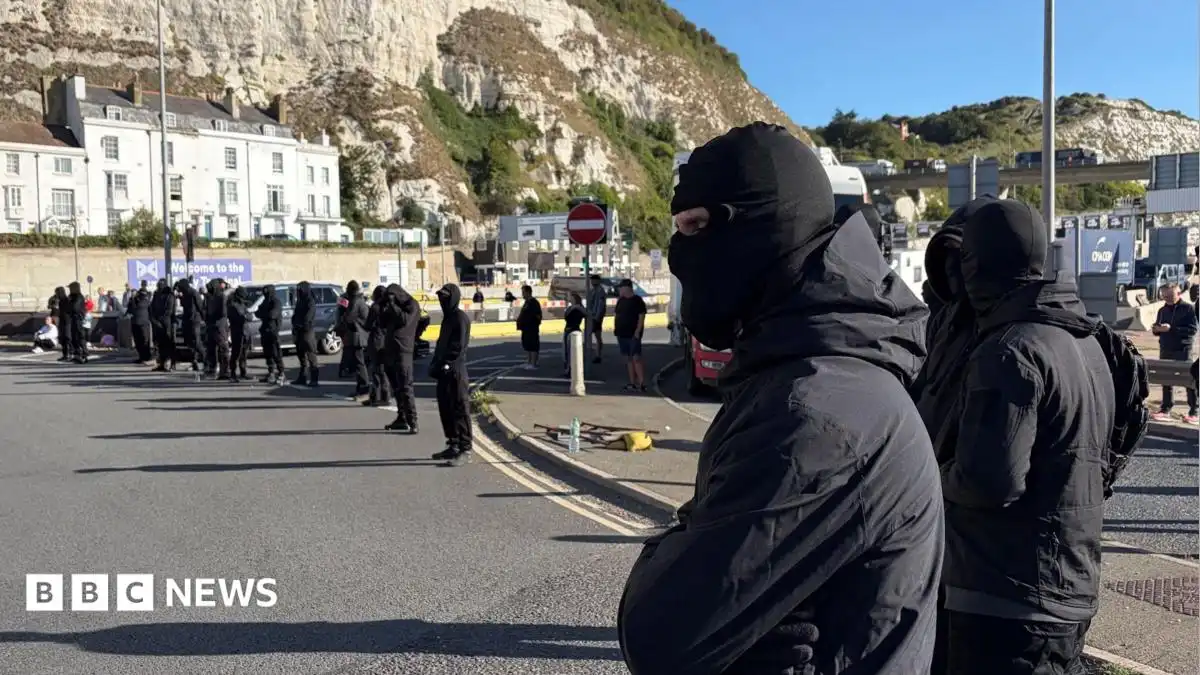 Disruption at Port of Dover due to 'stop the boats' protest