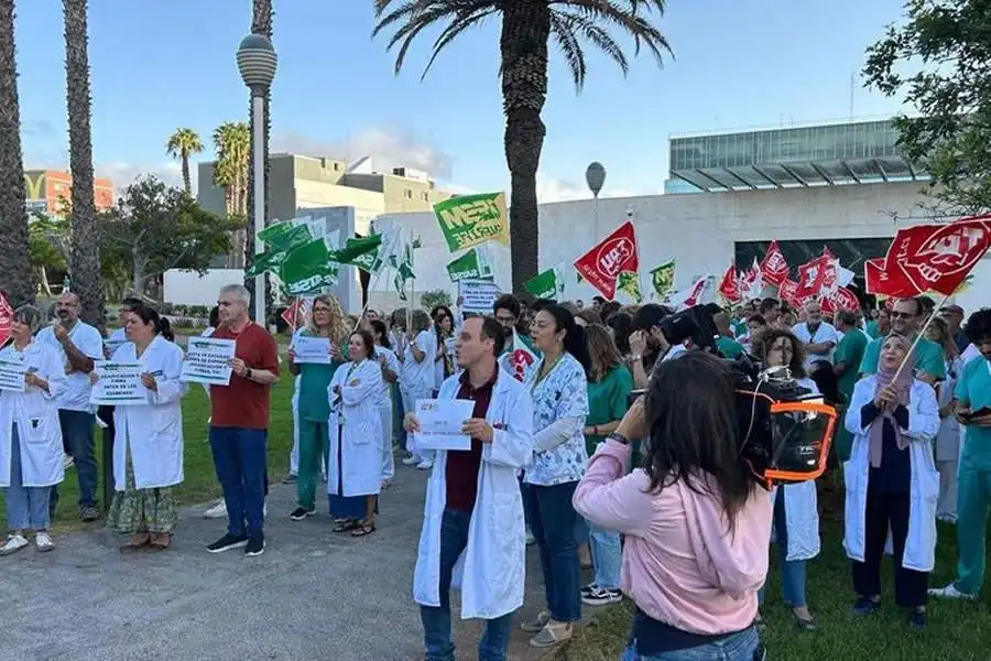 Doctors strike and protests start this Monday in the Canary Islands