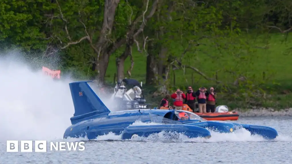 Donald Campbell's Bluebird returns to Coniston Water