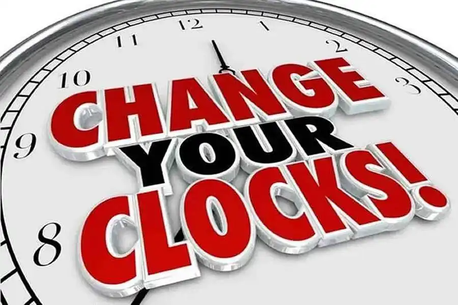Don’t forget to put your clocks back this Sunday!