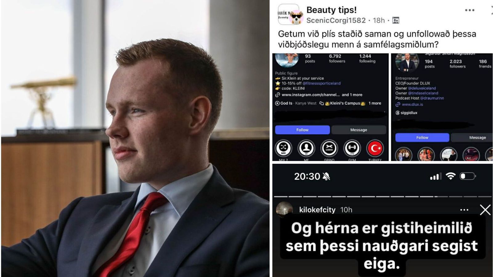„Dreginn inn í um­ræðu þar sem engar stað­reyndir eða neitt liggja fyrir“ - Vísir