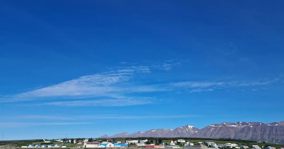 Drónar sinna löggæslu í Hrísey og Grímsey