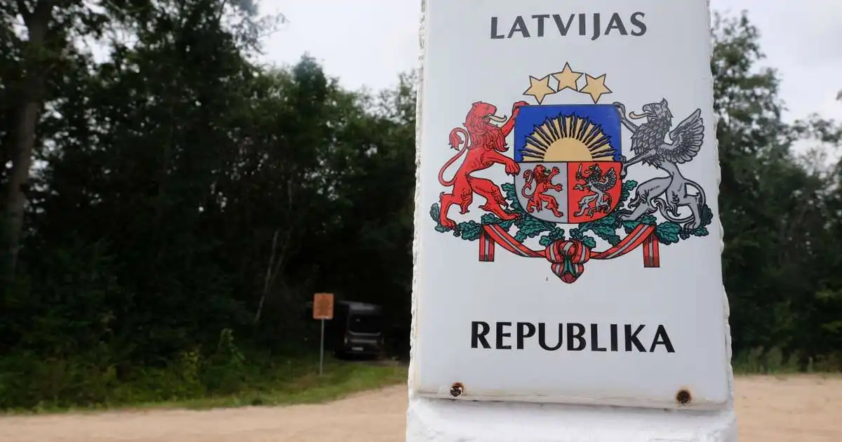 Dróninn sem var skotinn niður flaug frá Belarús