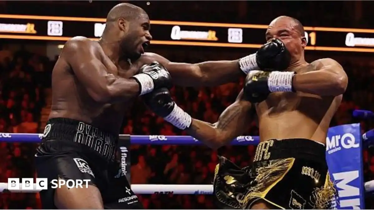 Dubois vs Wardley 2: Londoner retains title with dominant second-round stoppage