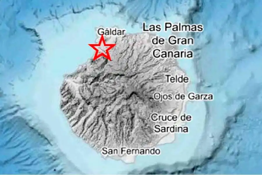 Earthquake felt by residents in Gran Canaria this morning
