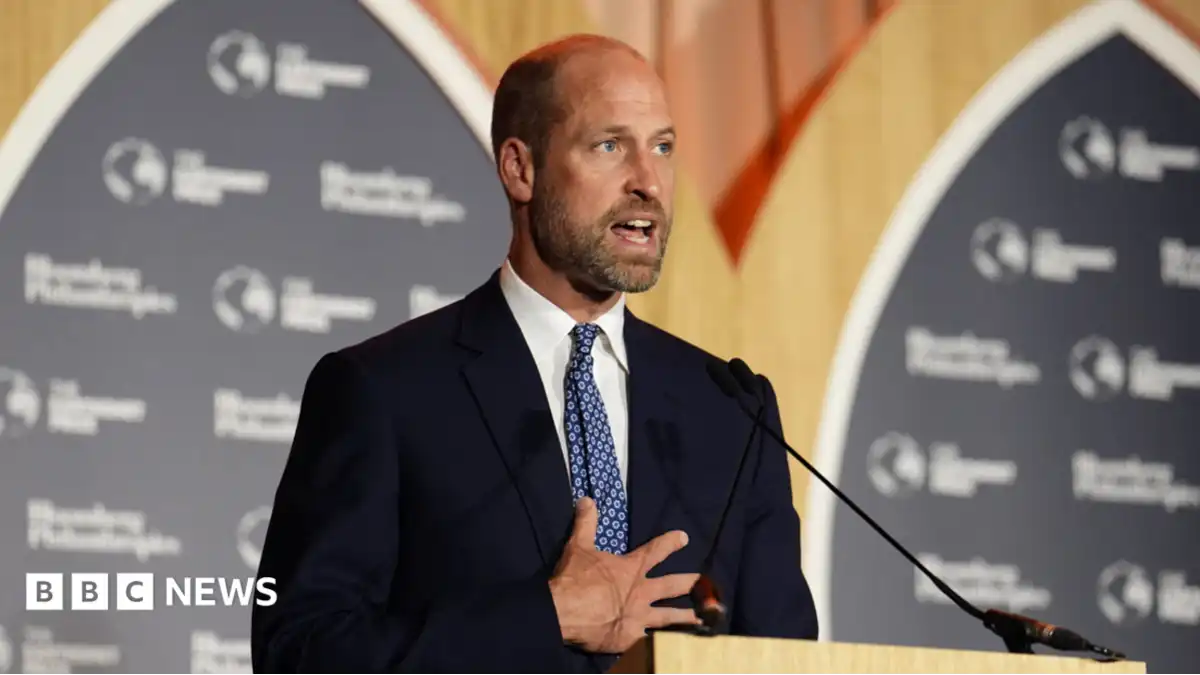 Earthshot Prize: Prince William warns world needs to move faster on climate challenges