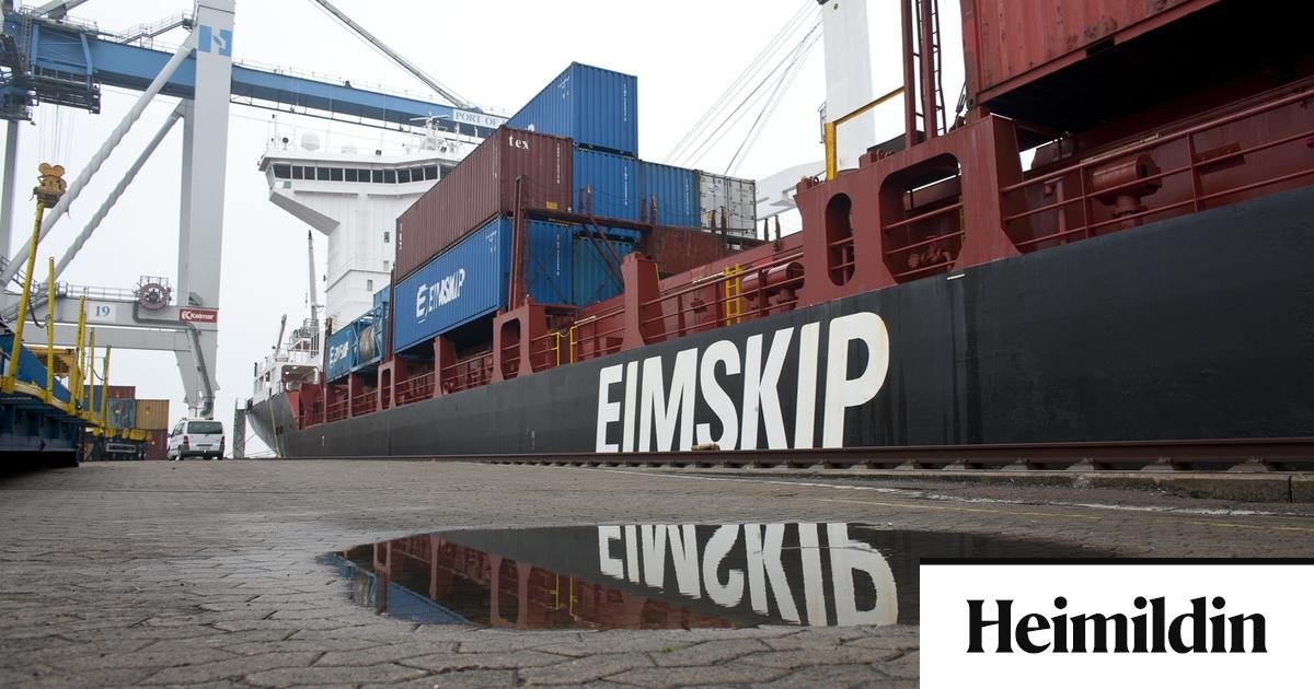 Eimskip ákært vegna förgunar tveggja gámaskipa