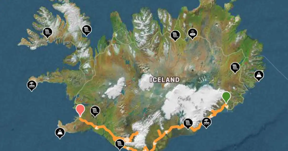 Einn Frakkanna státar sig af bílferðinni