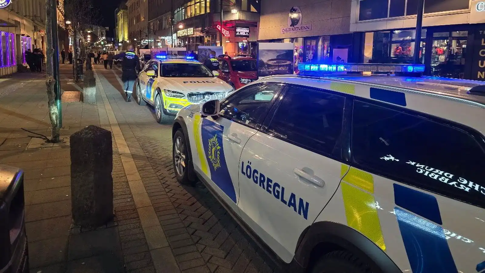 Einn hand­tekinn vegna líkams­á­rásar í mið­bænum - Vísir