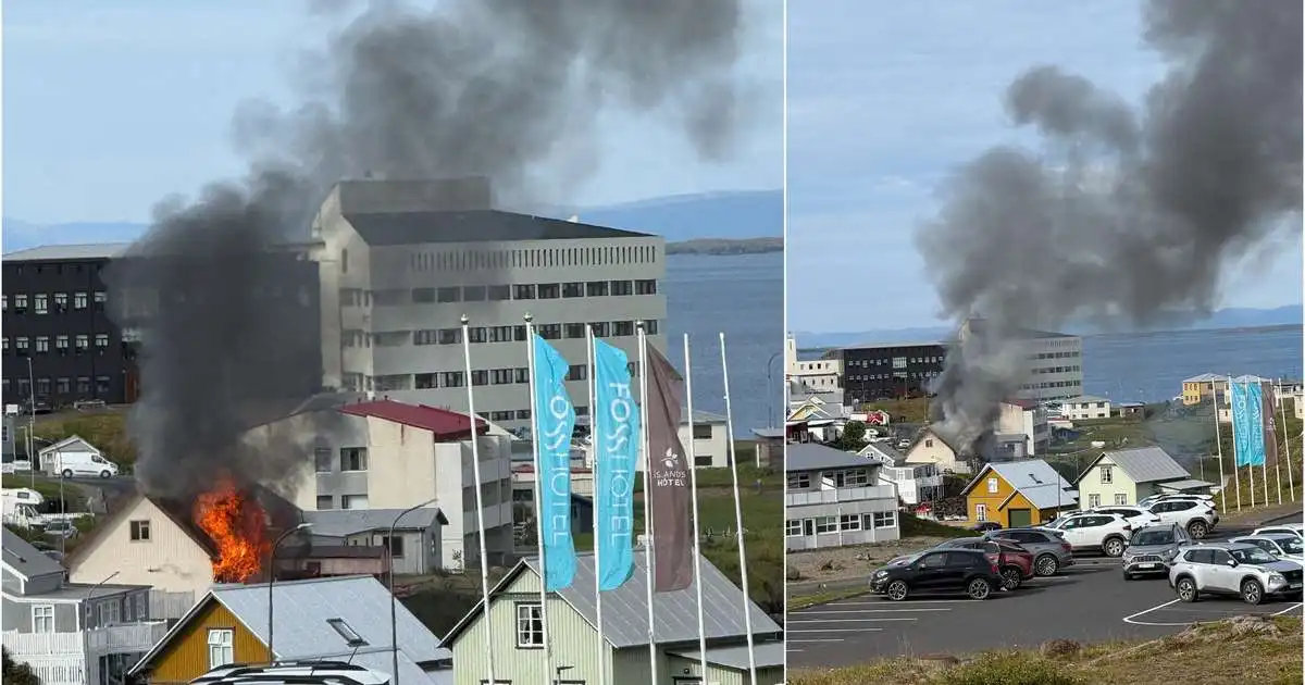Eldur í íbúðarhúsi í Stykkishólmi