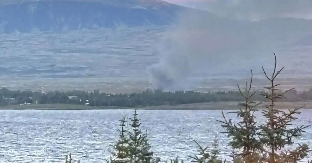 Eldur í sumarbústað við Þingvallavatn