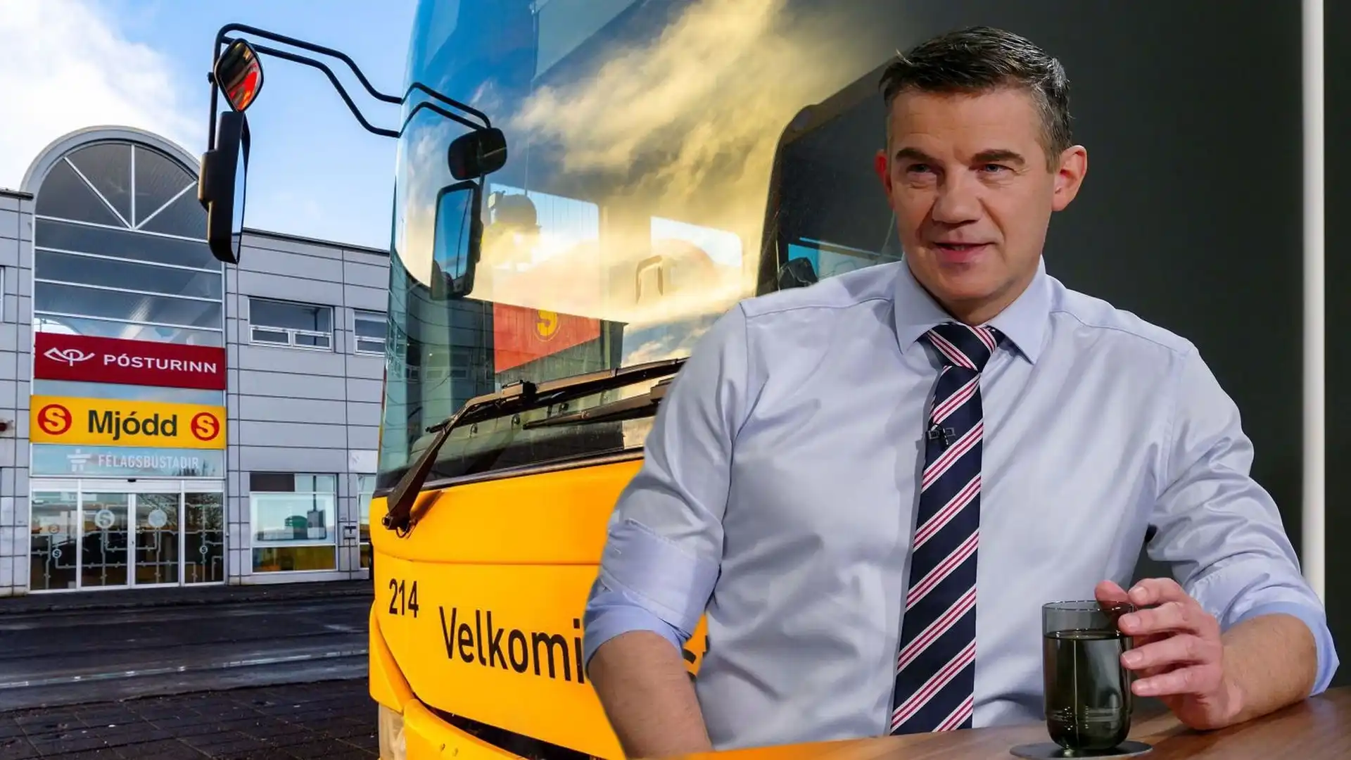 Elliði segir stúlkur í Þorlákshöfn ekki þora í strætó af því hann gengur úr Mjóddinni