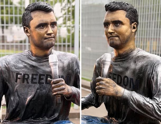 Enginn vill kaupa styttuna af öfgamanninum Charlie Kirk