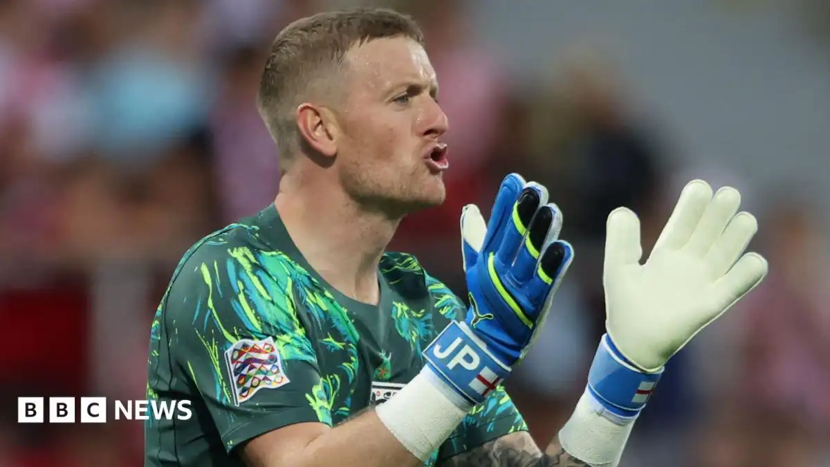 England's Jordan Pickford 'almost caused crash' with careless driving