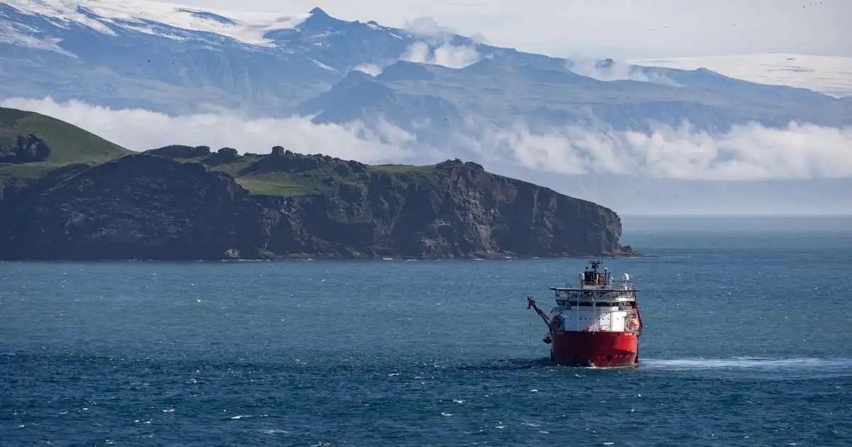 Enn ekki búið að prófa vatnslögnina til Eyja