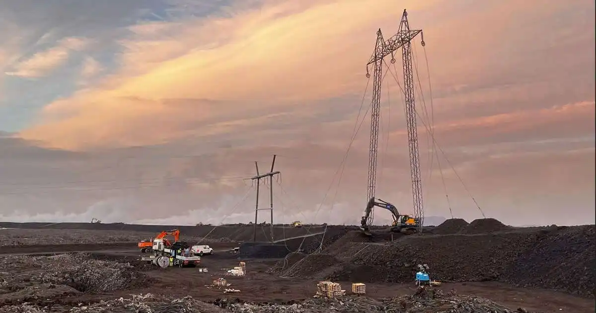 Enn landris við Svartsengi