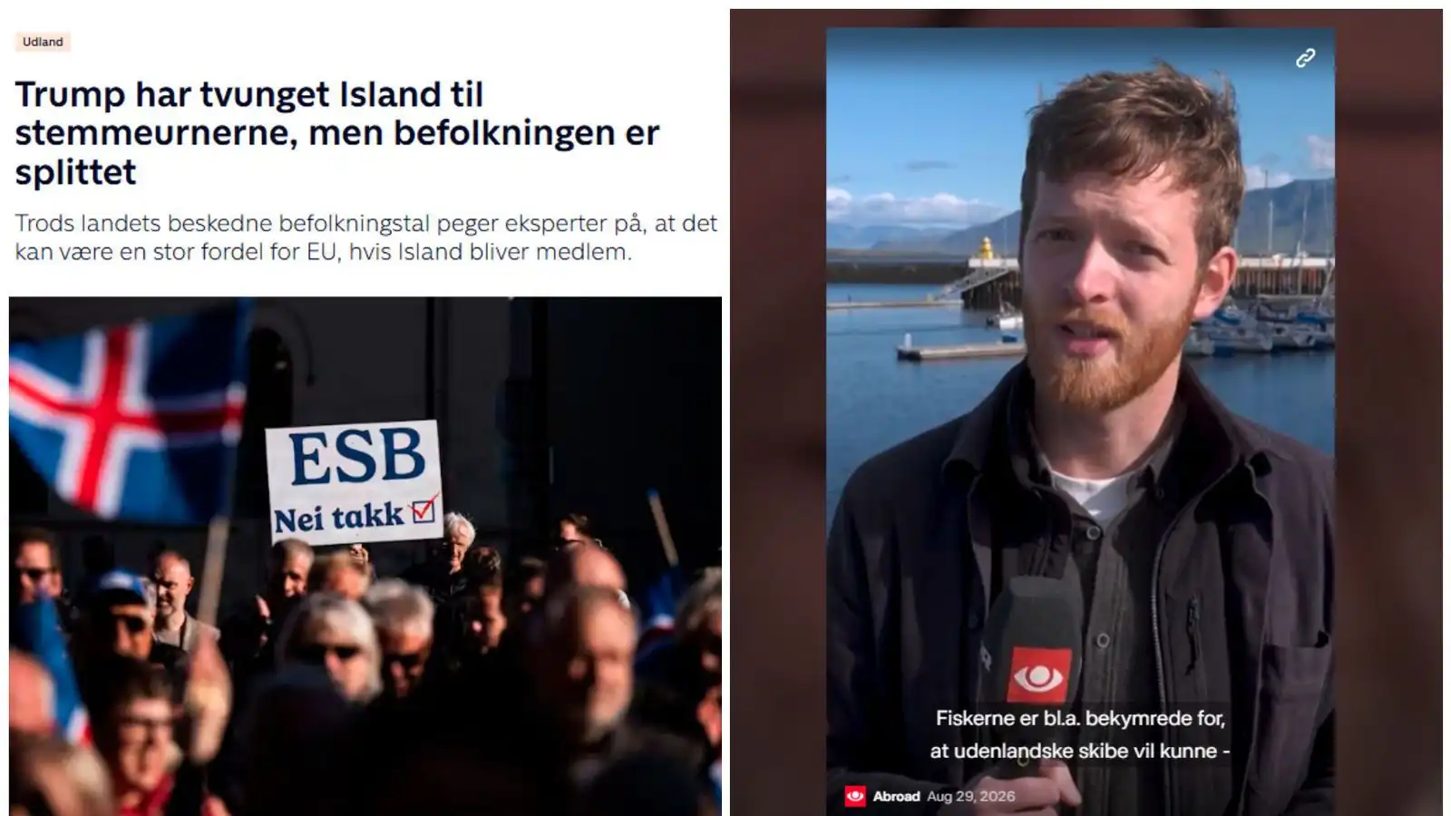 Er­lendir fjöl­miðlar fylgjast með: Trump hafi þvingað Ís­lendinga í kjör­klefana - Vísir