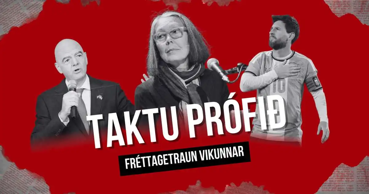 Ert þú með puttann á púlsinum? Taktu fréttakvissið - RÚV.is