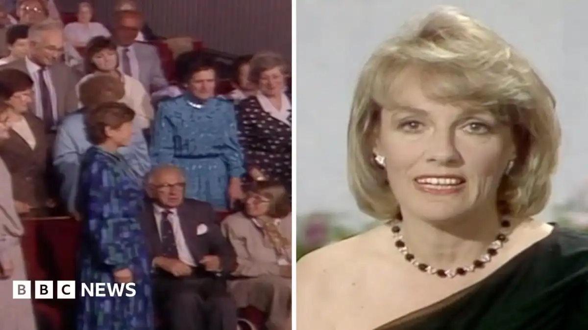 Esther Rantzen surprises Nicholas Winton with children he saved