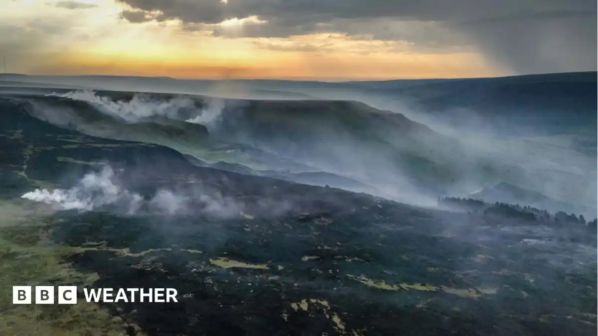 'Exceptional' wildfire risk for parts of UK as heatwave health alerts issued