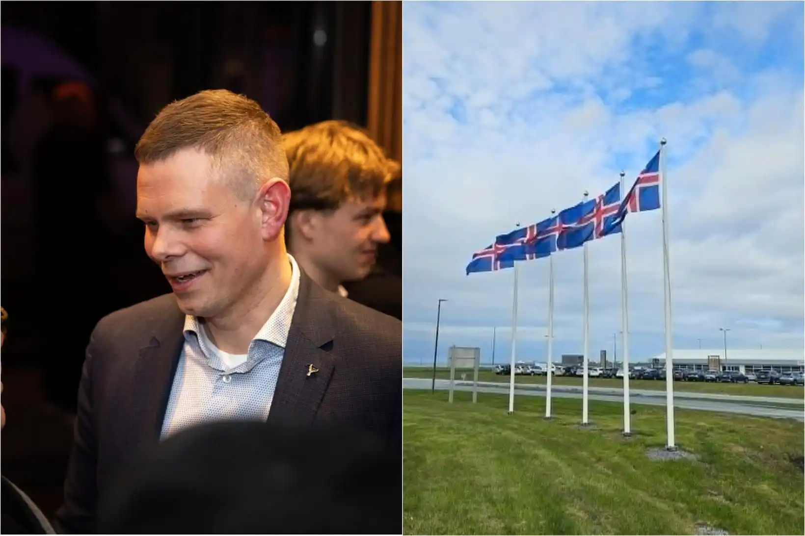 Fánar dregnir að húni um allan bæ - MBL.IS