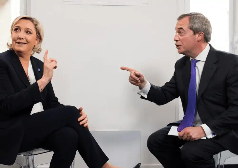 Farage, Le Pen og hægri sveiflan í Evrópu