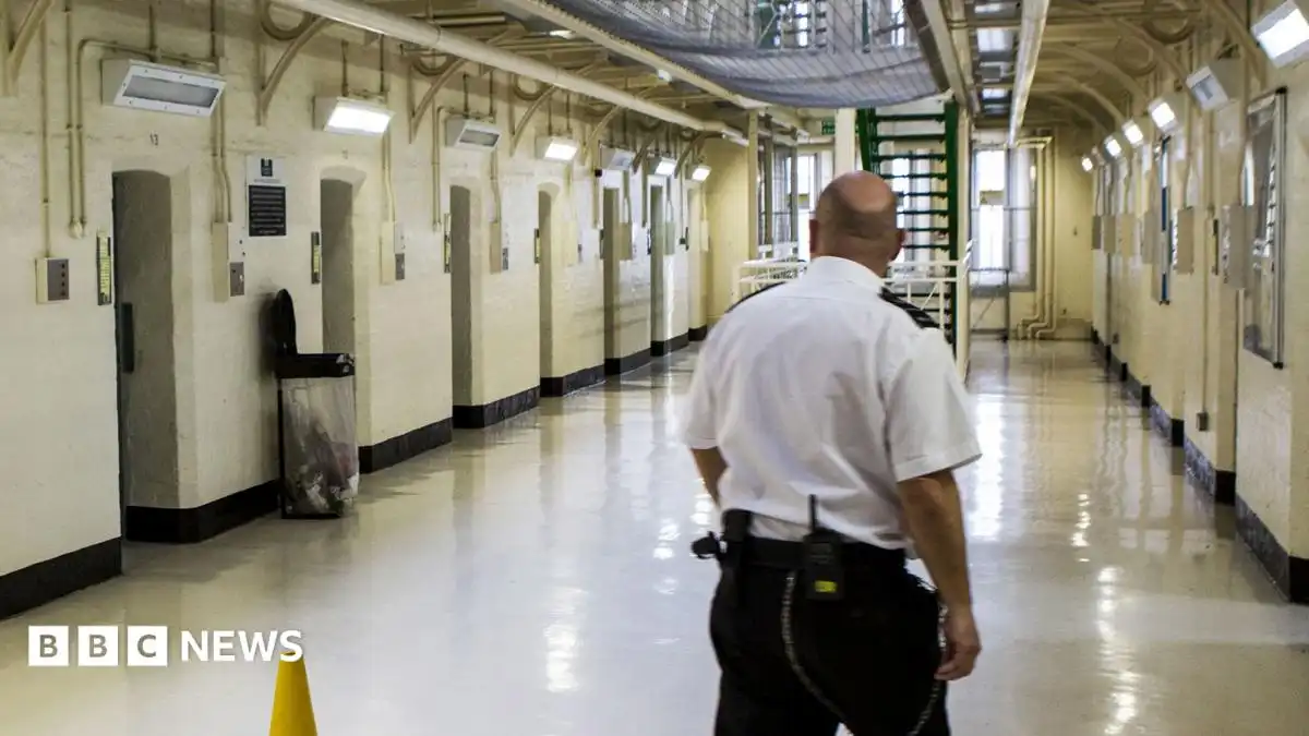 Fewer than 1,800 free spaces for male prisons in England and Wales