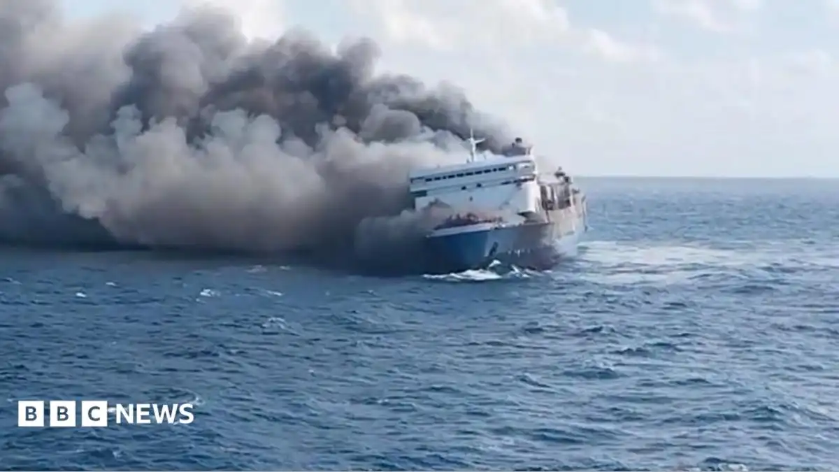 Five dead, 41 missing, after Indonesia ferry catches fire