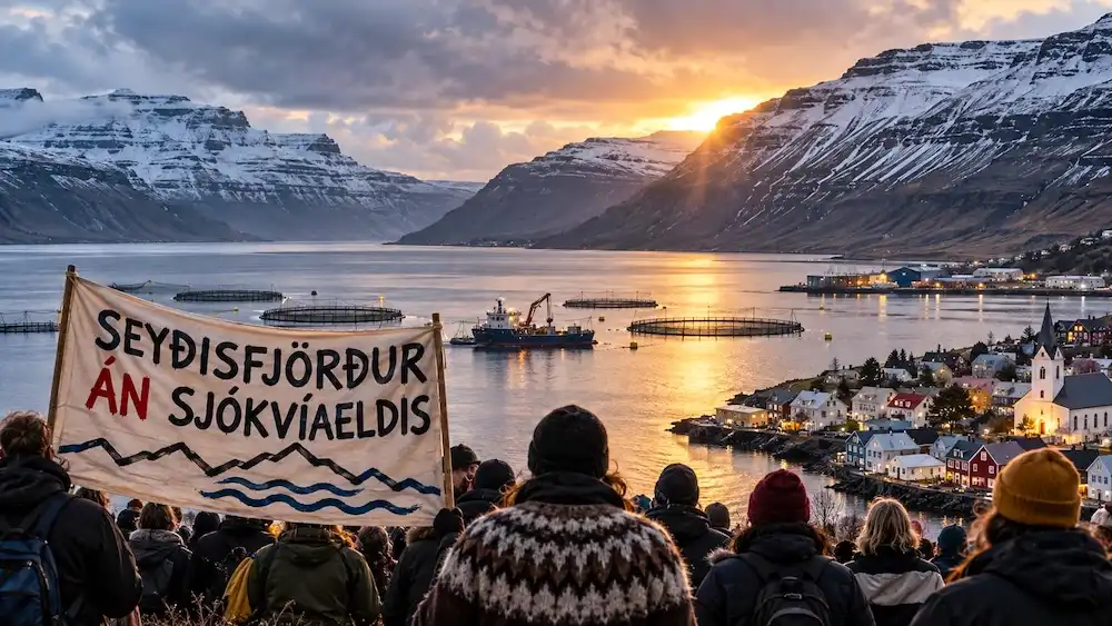 Fjörðurinn sem var friðaður í ræðustól