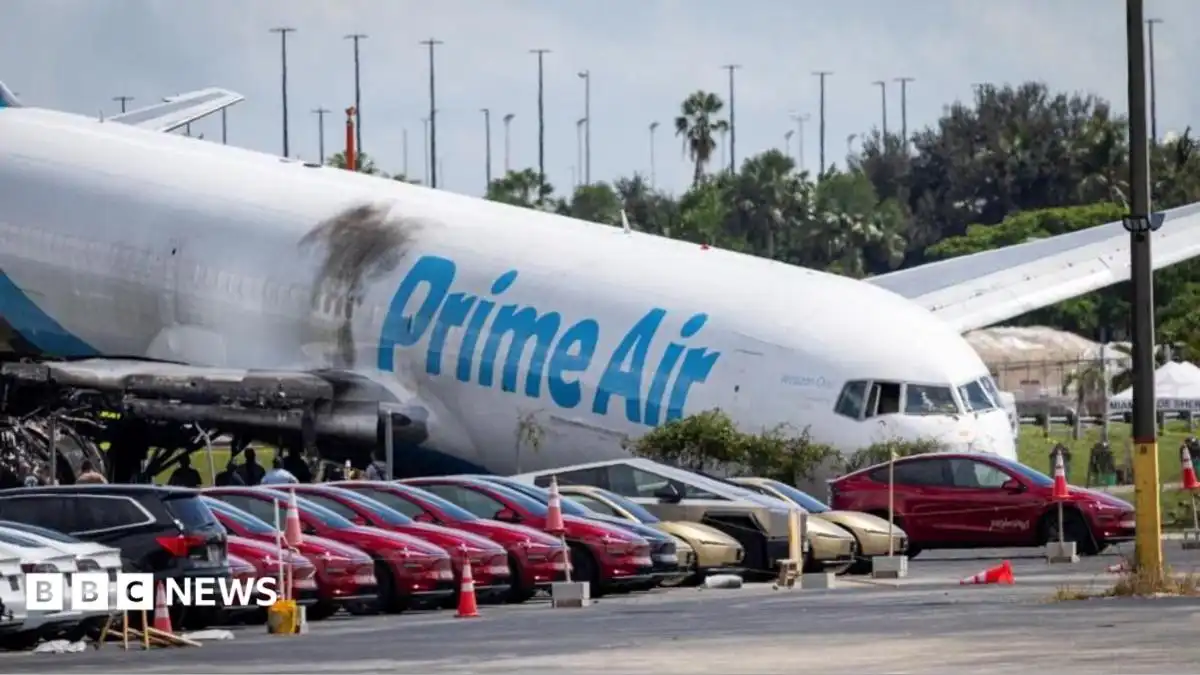 Flight recorders recovered from 'devastating' Amazon cargo plane crash