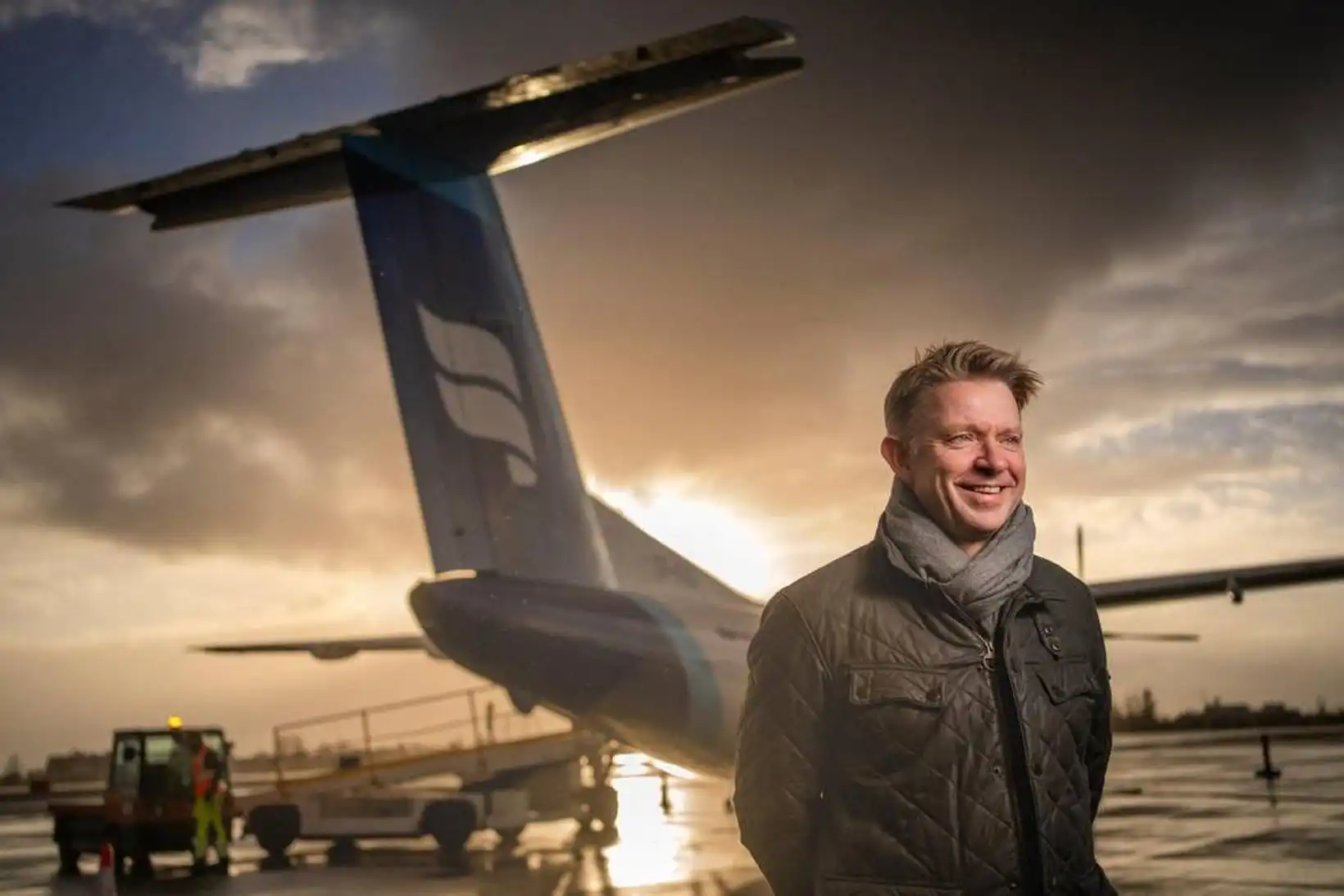 Flugmaður Icelandair hjólar í Boga - MBL.IS