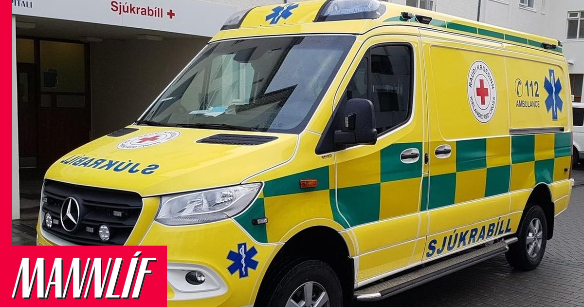 Fluttur á bráðamóttöku eftir slys í Hafnarfirði