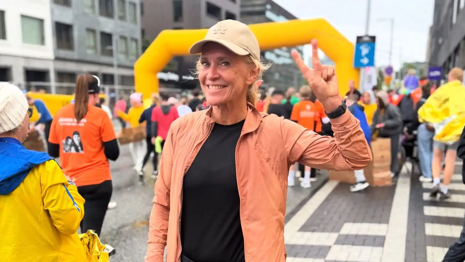 Fór létt með tíu kíló­metra: „Við sjáumst bara í markinu gamla mín“ - Vísir