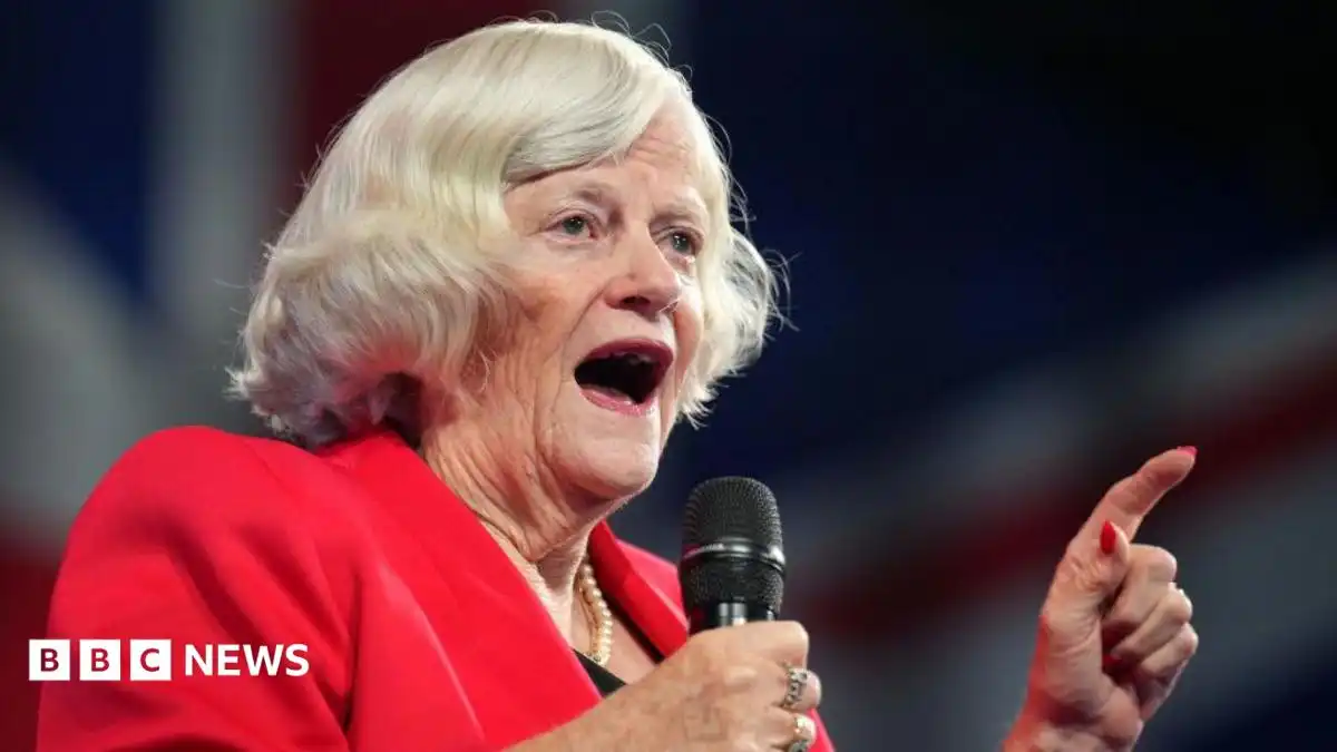 Former Tory minister Ann Widdecombe dies at 78