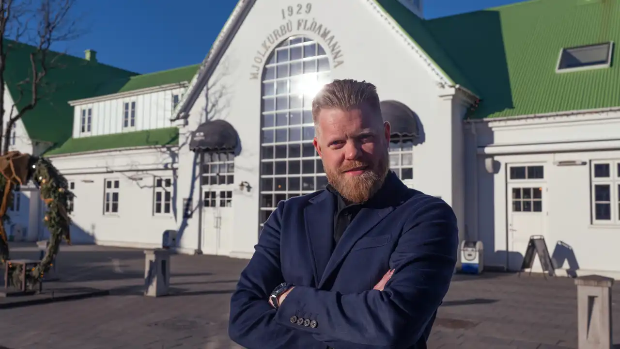 Fótboltaveisla í miðbæ Selfoss - DV