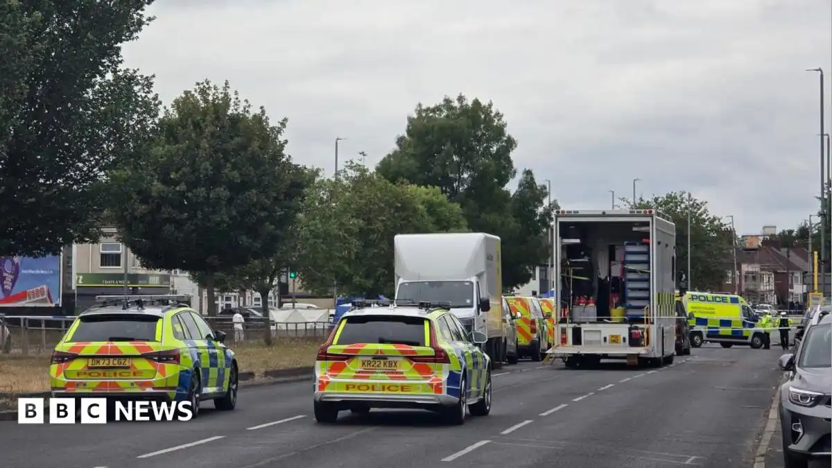 Four men killed in Huyton, Merseyside, as car hits lamp-post