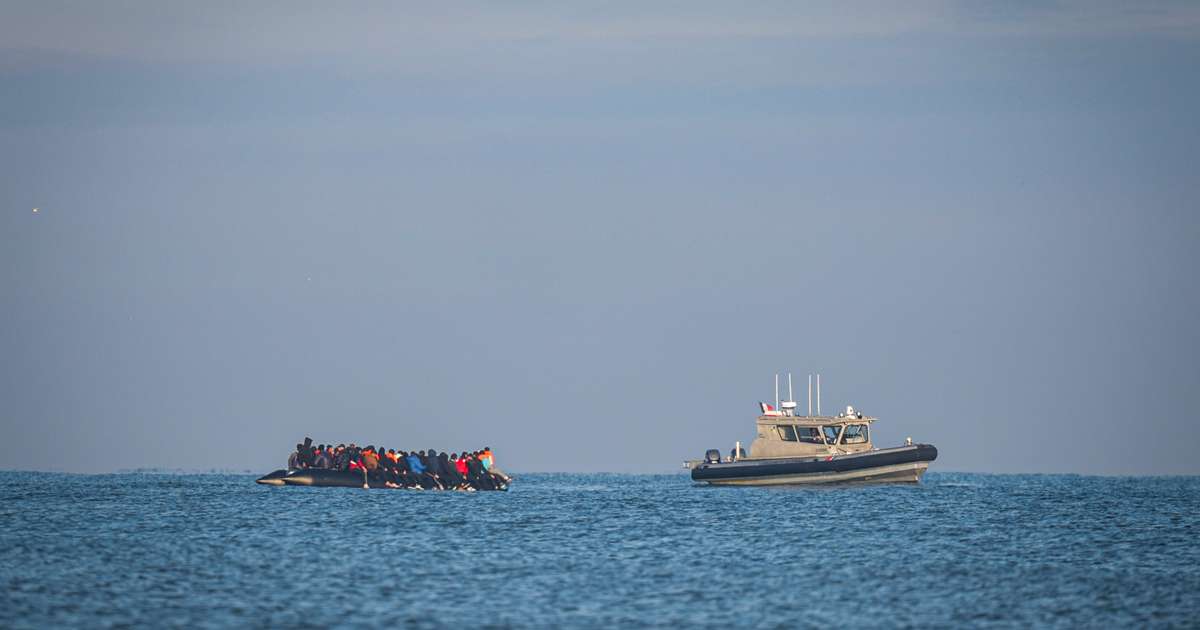 Franska strandgæslan bjargaði 119 flóttamönnum