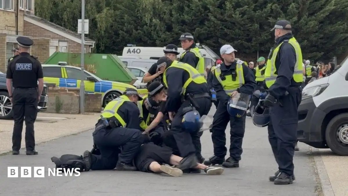 Further arrests in Thetford as disorder continues for third night