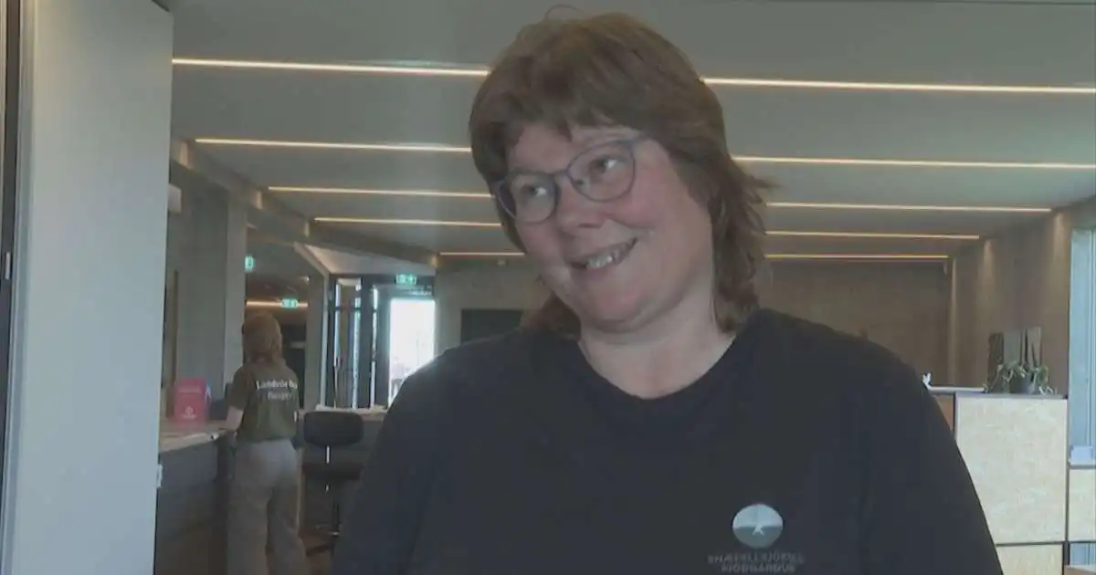 Geimfarar NASA skoða almyrkvann frá Snæfellsnesi