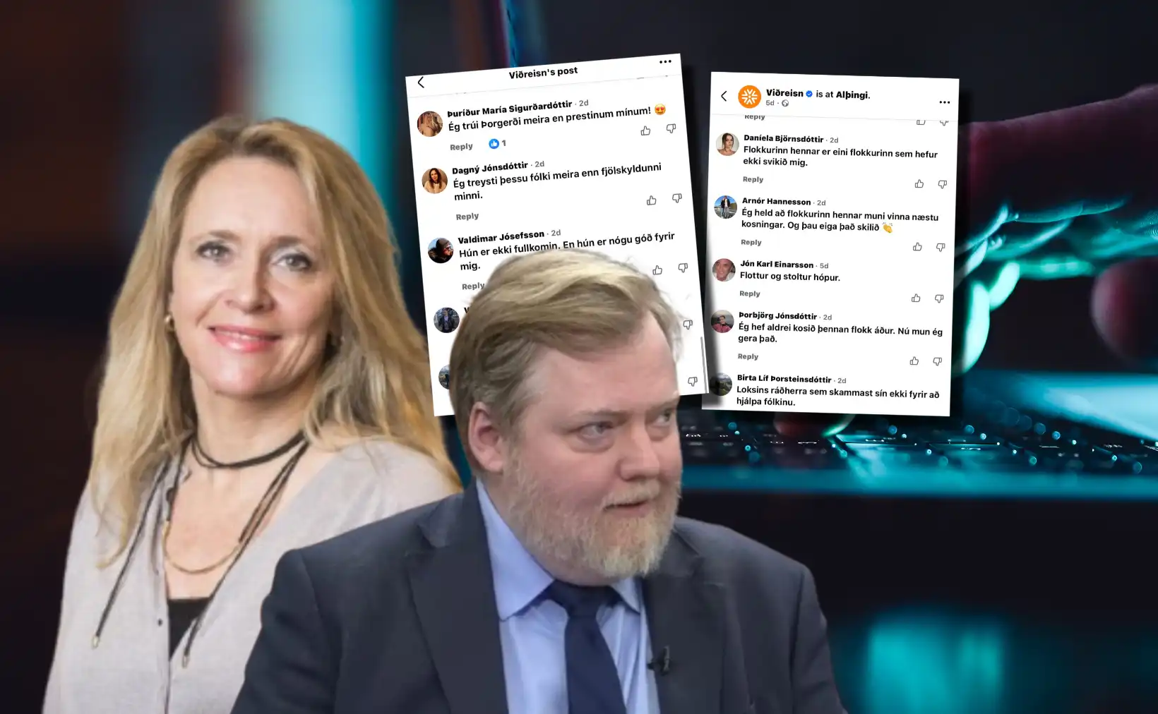 Gervimenni valda usla hér á landi: „Ég trúi Þorgerði meira en prestinum mínum!“ - DV